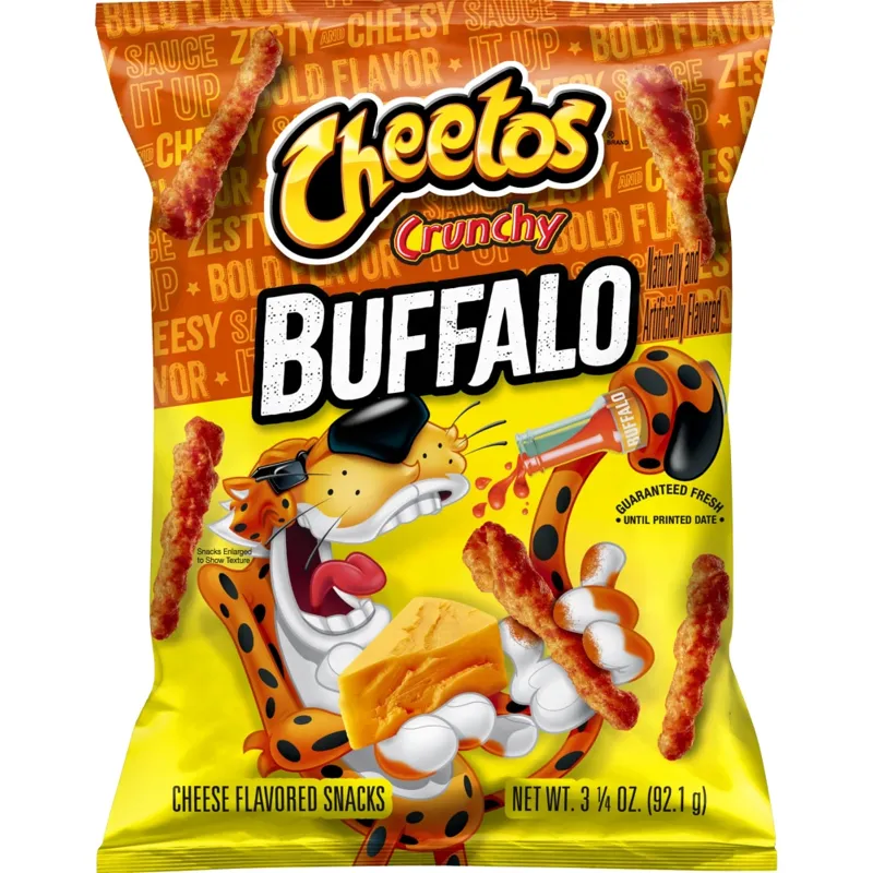 Cheetos Buffalo Crunchy Cheese Flavored Snacks view 1