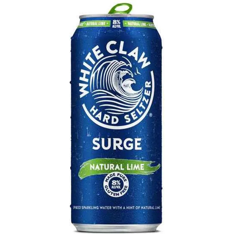 White Claw Hard Seltzer Surge Natural Lime view 1