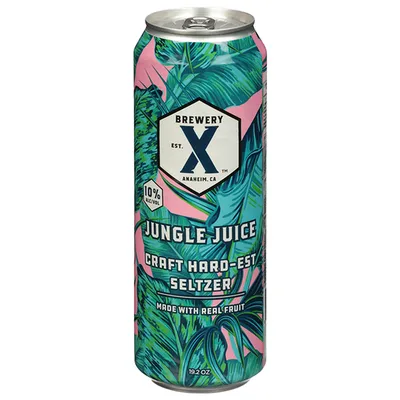 Brewery X Jungle Juice Hard Seltzer 19.2 oz Can