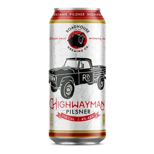 Roadhouse Brewing Co. Highwayman Pilsner