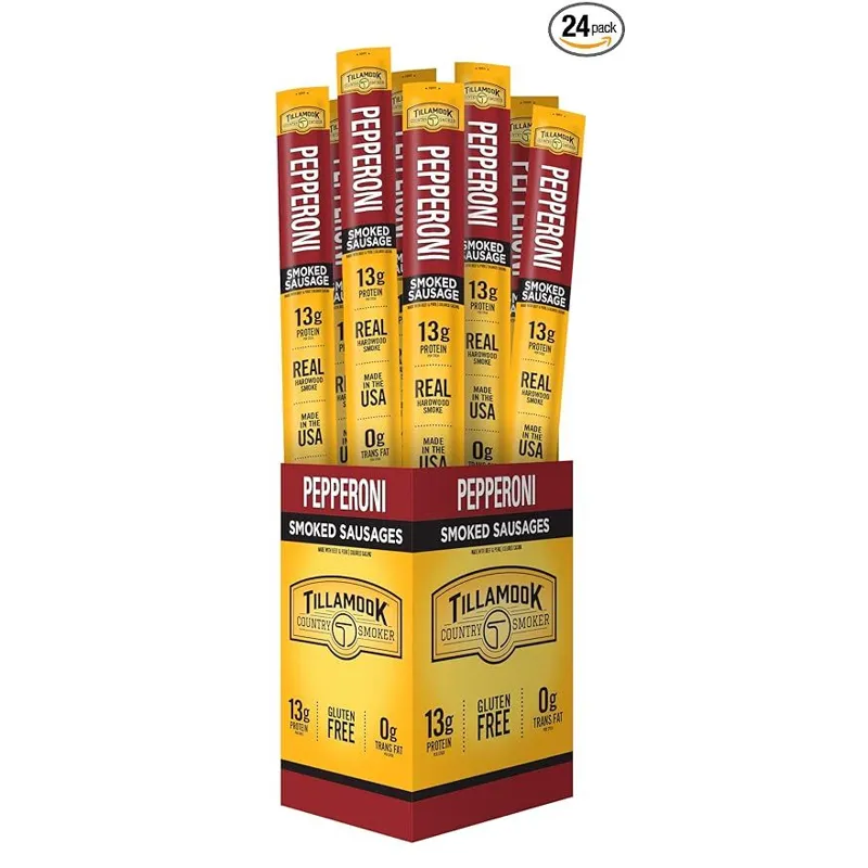 Tillamook Pepperoni Deli Style Smoked Sausage Stick view 1