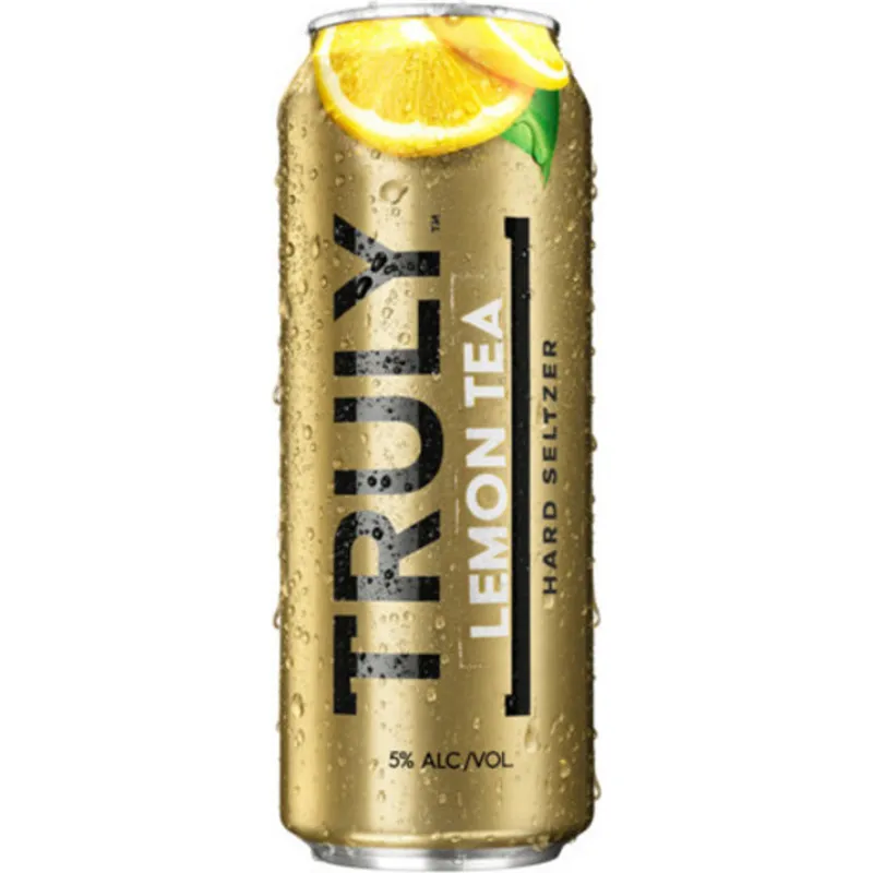 TRULY Hard Seltzer Lemon Iced Tea, Spiked & Sparkling Water view 1