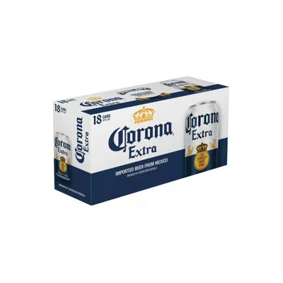 Corona Extra 18 Pack 12 oz Cans