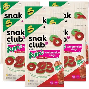 Snak Club Mild Tajin Chili & Lime Seasoned Watermelon Rings
