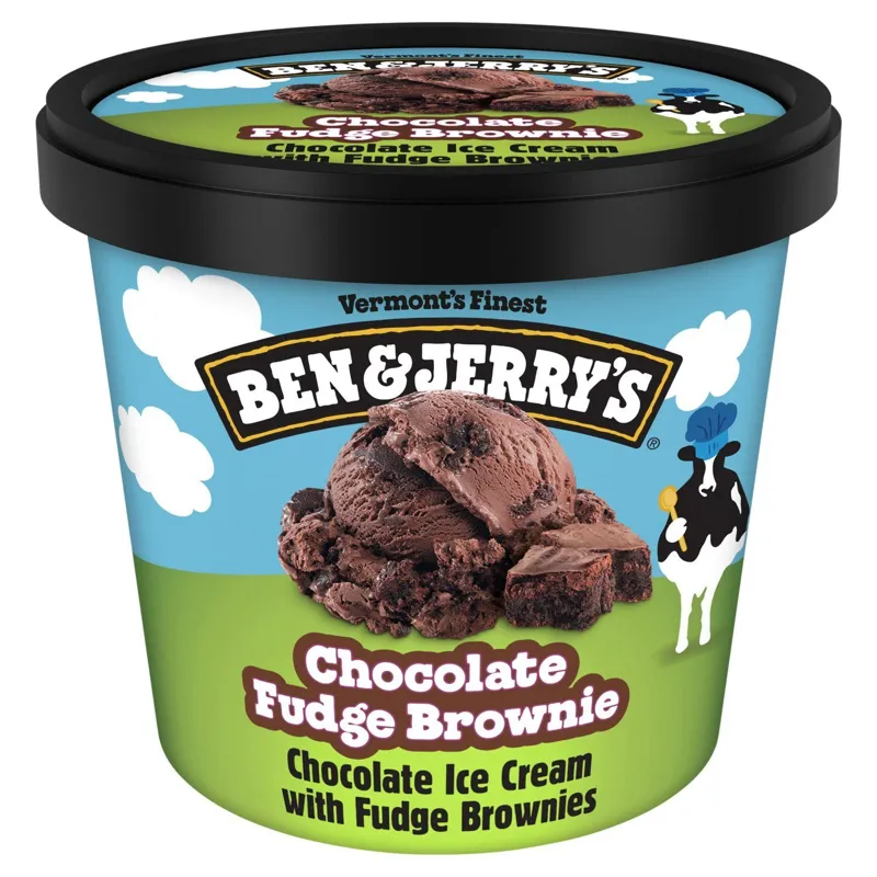 Ben & Jerry's Chocolate Fudge Brownie Ice Cream view 1