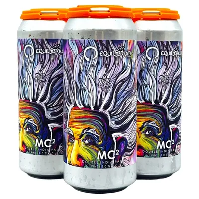 Equilibrium MC² Hazy Double IPA 4-pack 16 oz cans