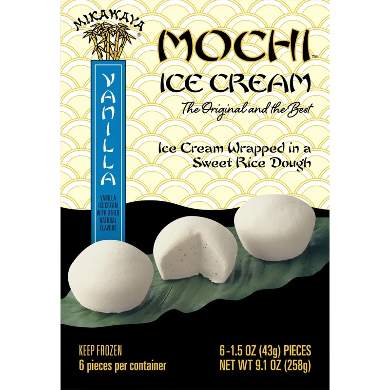 Mikawaya Mochi Vanilla Ice Cream view 1