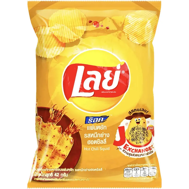 Lay's Hot Chili Squid Flavor view 1