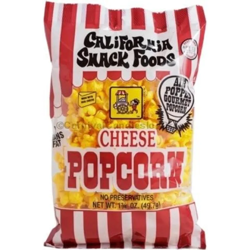 California Snacks Cheese Popcorn view 1