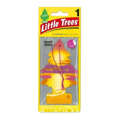Little Trees Sunset Beach Car Air Freshener 1 Packeach