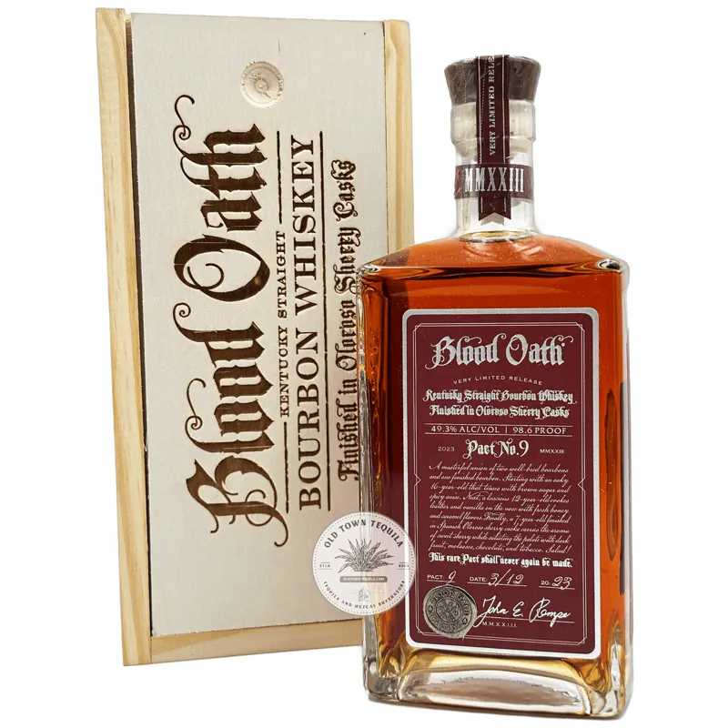 Blood Oath Bourbon Pact No. 9 view 1