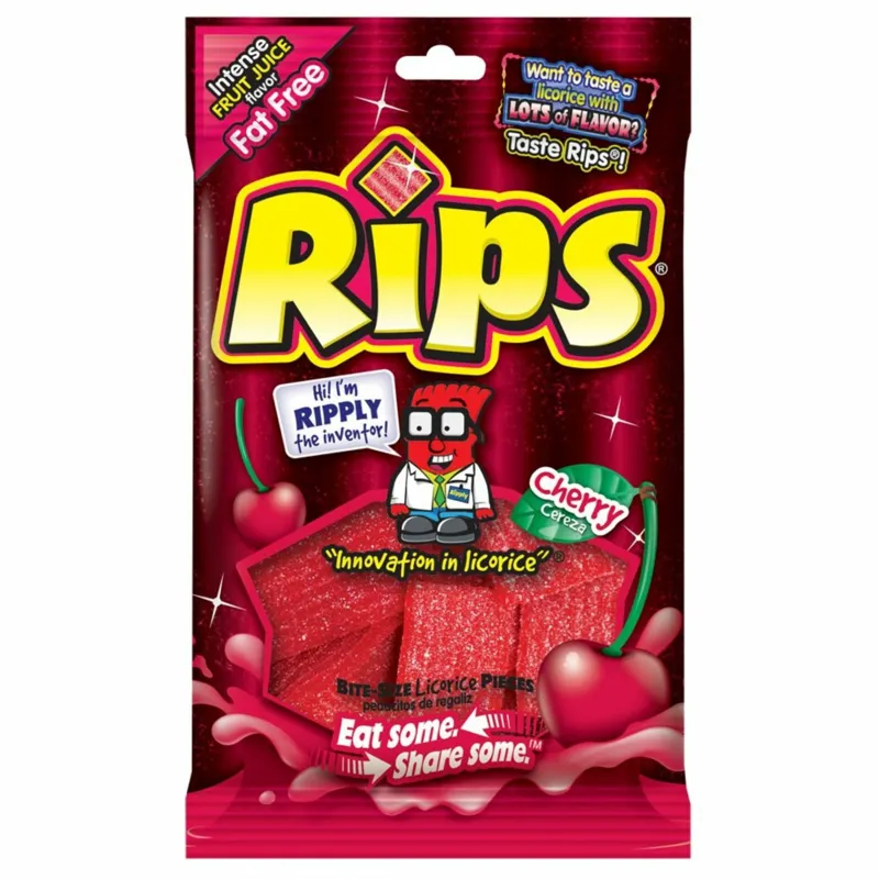 Rips Bites Cherry Candy Bag view 1