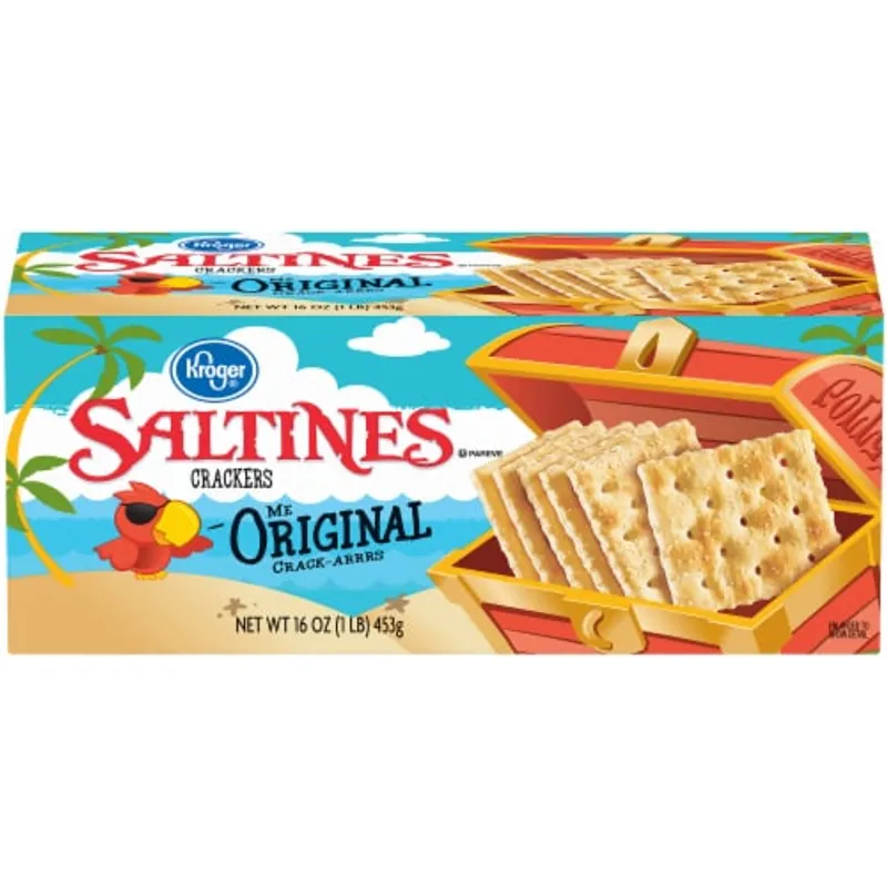 Kroger Saltines Crackers Original Box view 1