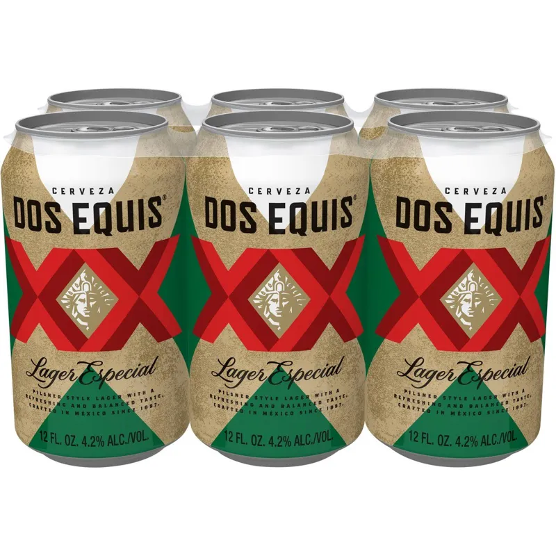 Dos Equis Mexican Especial Lager Beer view 1