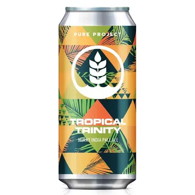 Pure Project Tropical Trinity Murky India Pale Ale 4 Pack 16 oz cans