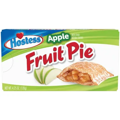 Hostess Apple Fruit Pie 4.25 oz Box