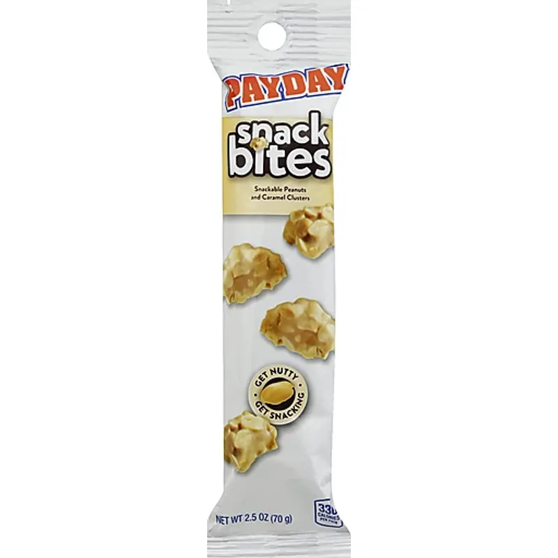 Payday Snack Bites Candy Snackable Peanuts And Caramel Clusters view 1