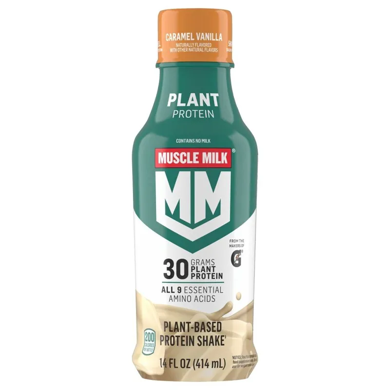 Muscle Milk Plant Protein Caramel Vanilla view 1