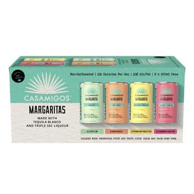 Casamigos Margarita Variety Pack 8x 200mL Cans