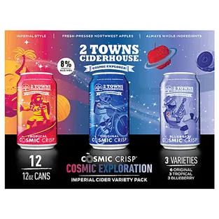 2 Towns Ciderhouse Cosmic Exploration Variety