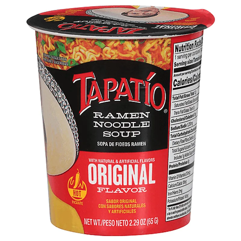 Tapatio Original Ramen Noodle Soup view 1