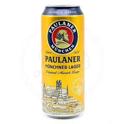 Paulaner Münchner Lager 16.9 oz Can