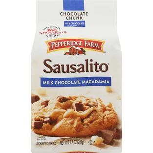 Pepperidge Farm Sausalito Crispy Cookies Milk Chocolate Macadamia