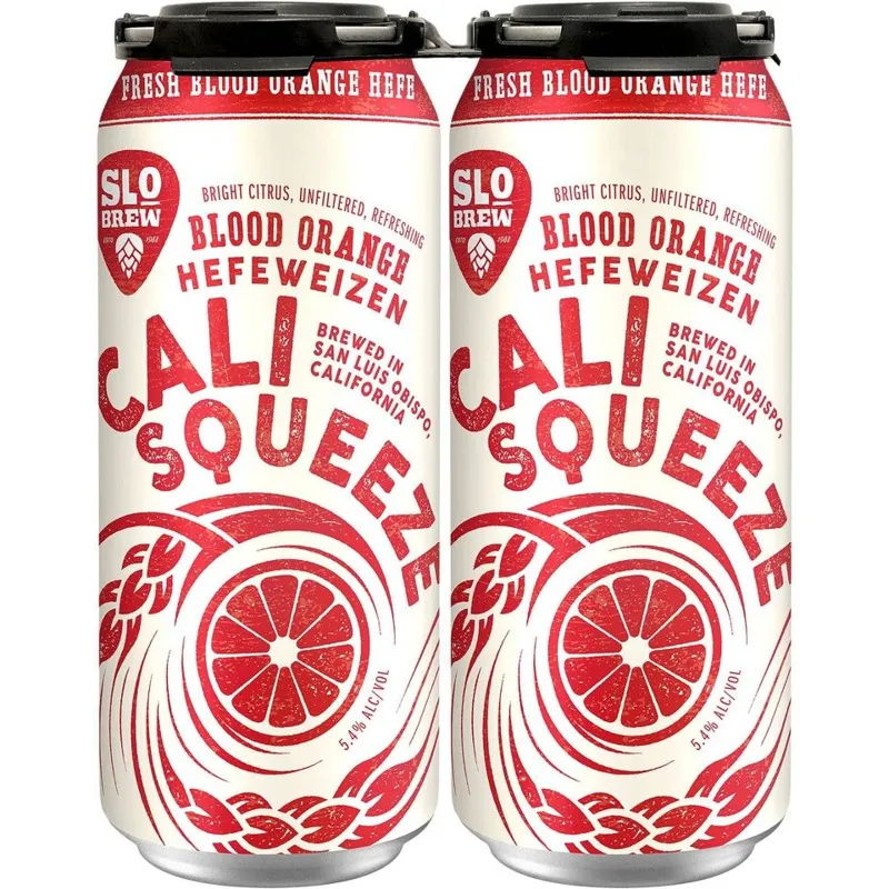 SLO Brew Blood Orange Cali-Squeeze Hefeweizen view 1