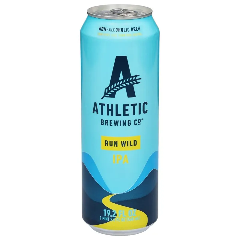 Athletic Brewing Run Wild Non-Alcoholic IPA view 1