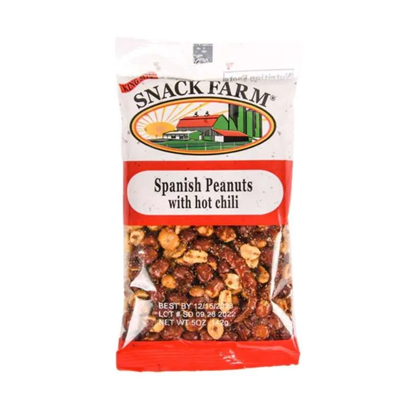 Snack Farm Spanish Peanuts with Hot Chili Bag view 1