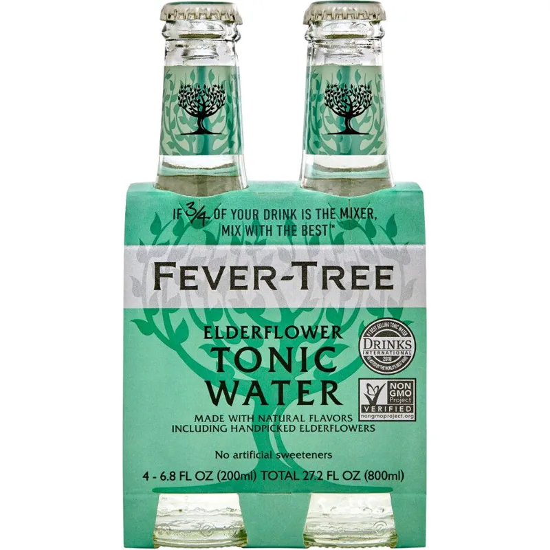 Fever-Tree Elderflower Tonic Water view 1
