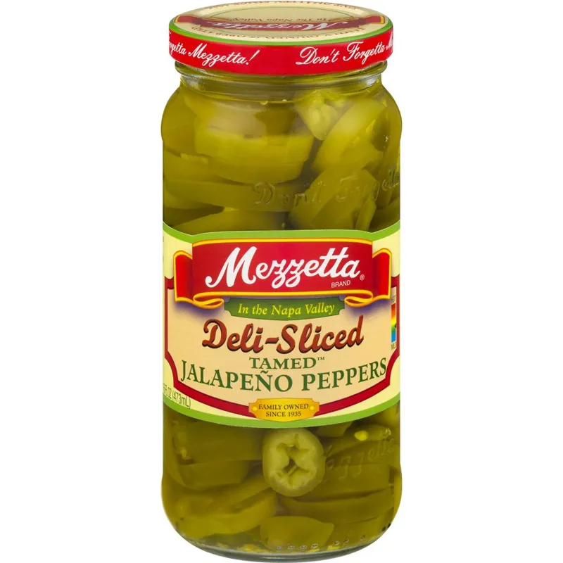 Mezzetta Deli-Sliced Tamed Jalapeno Peppers view 1