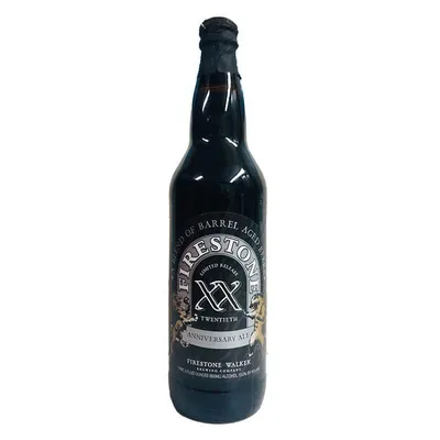 Firestone Walker 20th Anniversary Ale 2016 22 oz bottle