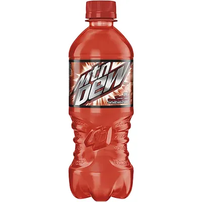 Mountain Dew Game Fuel Soda with a Blast of Citrus Cherry Flavor 20 oz Bottle