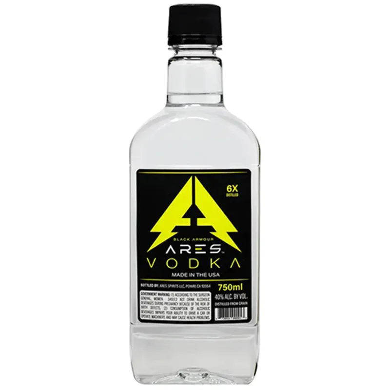 Black Armour ARES Vodka view 1