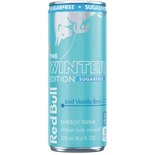 Red Bull Winter Edition Sugar Free Iced Vanilla Berry Energy Drink