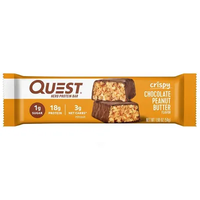 Quest Nutrition Hero Protein Bar Chocolate Peanut Butter 1.90 oz
