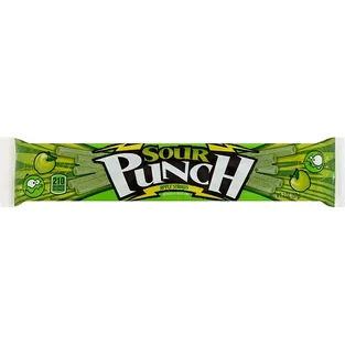 Sour Punch Straws Candy Zappin Apple