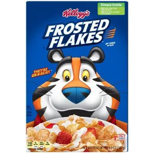 Kellogg's Frosted Flakes Cereal Box