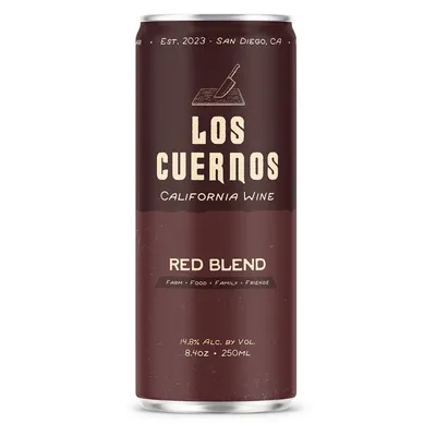 Los Cuernos Red Blend 8.4 oz can