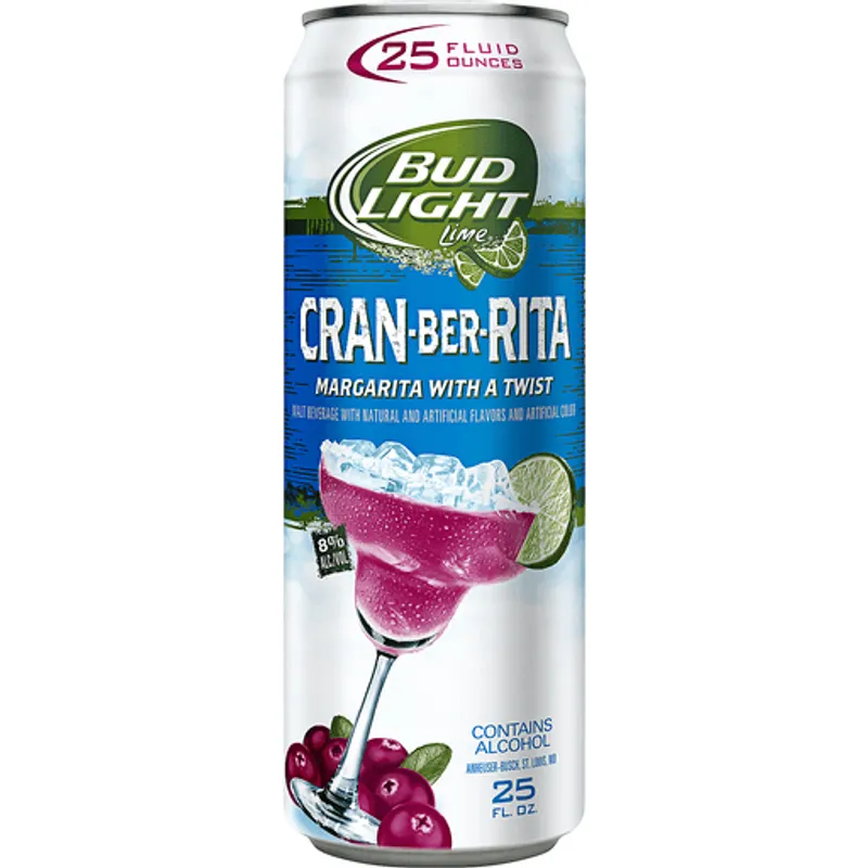 Bud Light Lime Cran-Brrr-Rita view 1