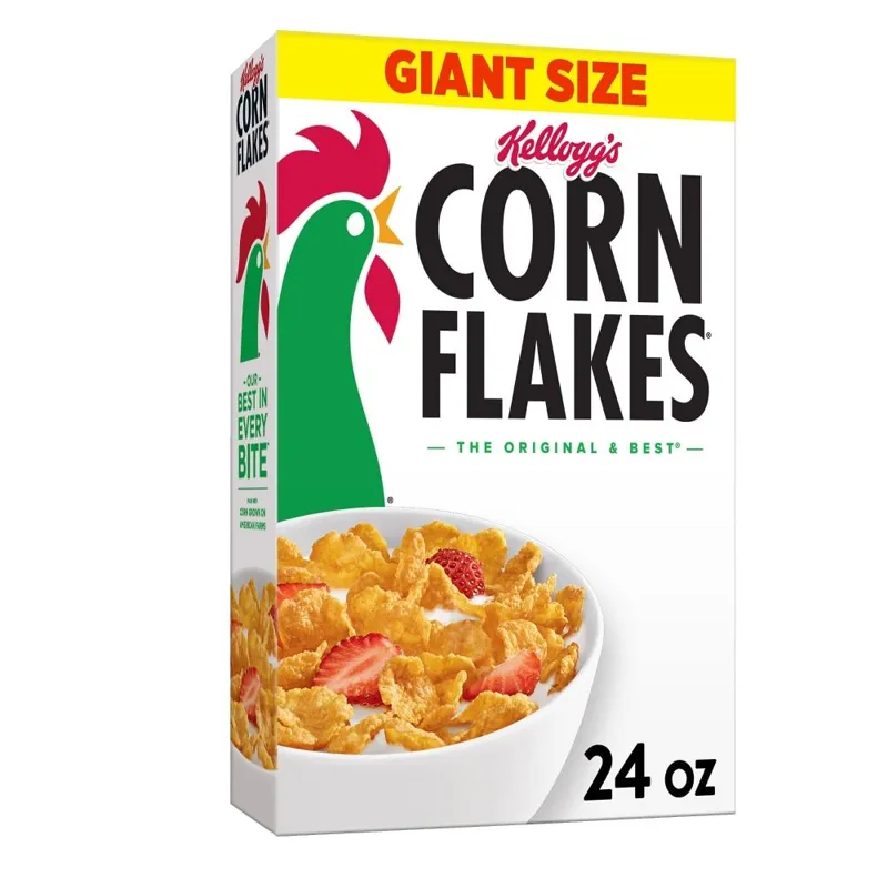 Kellogg's Corn Flakes Box view 1