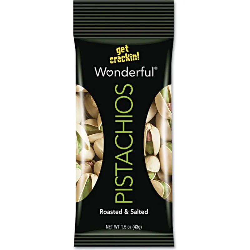 Wonderful Pistachios Roasted & Salted view 1