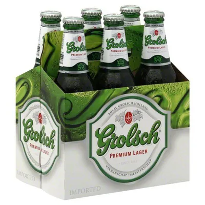 Grolsch Premium Lager 6 Pack 12 oz Bottles