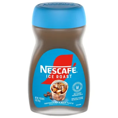 Nescafe Ice Roast Instant Coffee 6 oz Jar