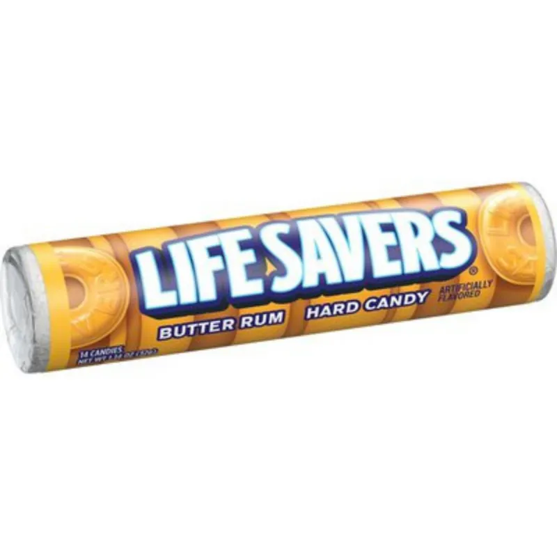 Lifesavers Hard Candy Butter Rum view 1