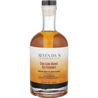 Seven Days Cocktail Co. Cara Cara Orange Old Fashioned 375 mL