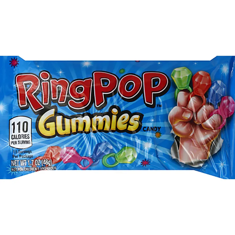 Ring Pop Gummy Rings Candy Bag view 1