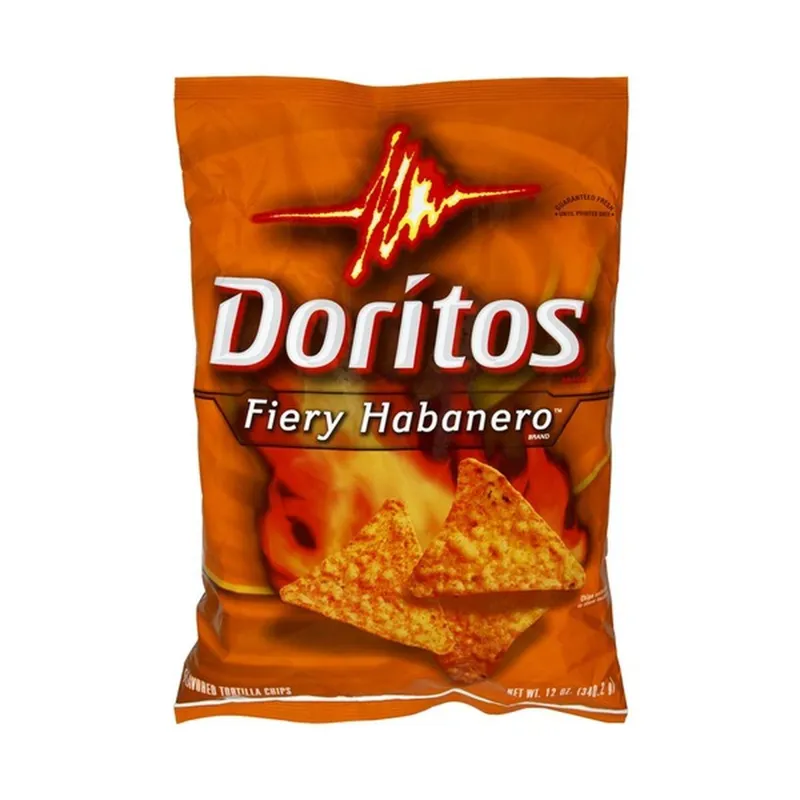 Doritos Fiery Habanero Flavored Tortilla Chips view 1
