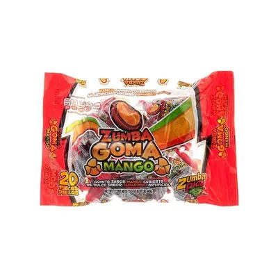 Zumba Pica Roll Mango 20g 12 Pack